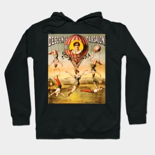 DESCENTE D' ABSALON Par Miss Siena Circus Acrobatic Advert Poster. Hoodie